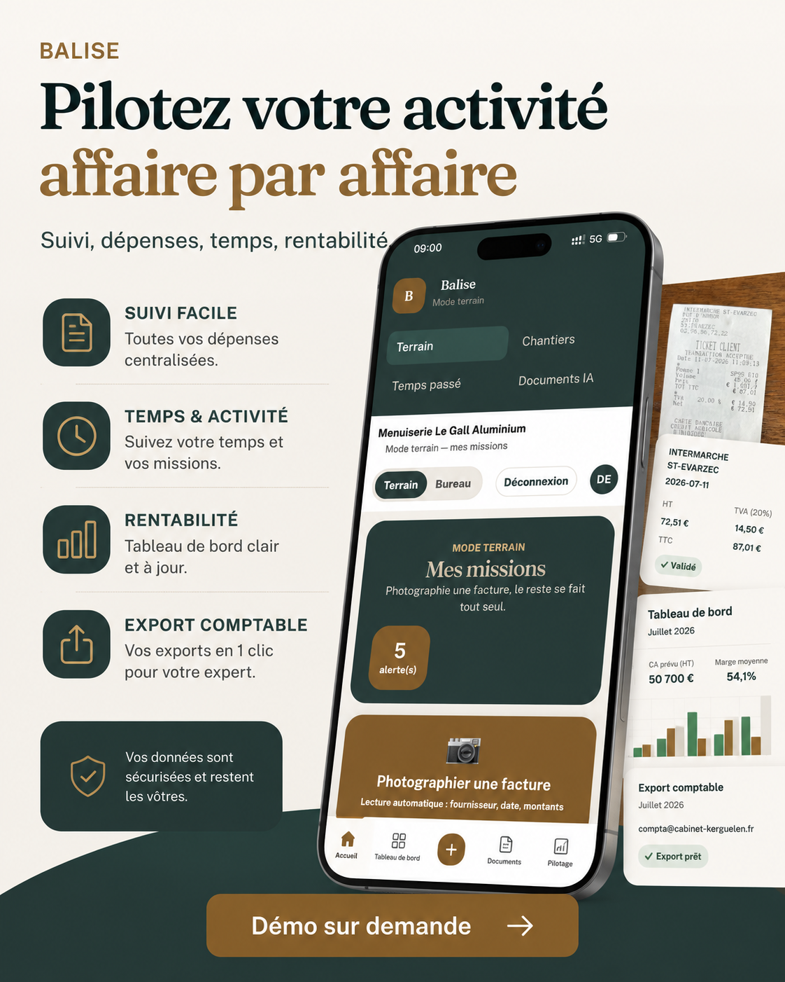 Capture Balise tableau de bord